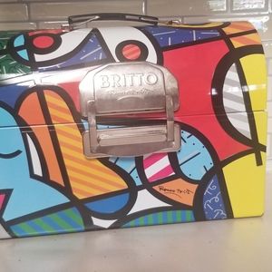 Britto Lunchbox and Coffee Cup